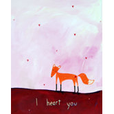 Words of Wisdom I Heart You Print