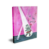 Words of Wisdom Live Love Dance Canvas Art