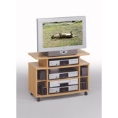 41,7cm TV-Videowagen in Buche
