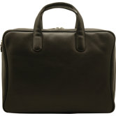Sienna Leather Single Zip Briefcase