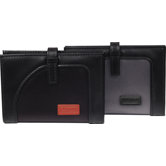 Microfiber Nylon Accessories Card Case with Tab