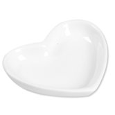 White Heart Plate