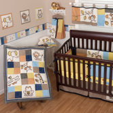 Animal Patch Crib Bedding Collection