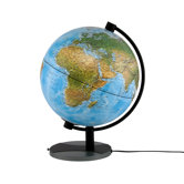 Dublin Illuminated Physical Globe