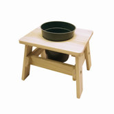 End Table Planter in Natural