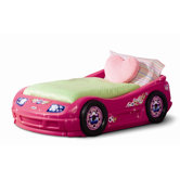 Princess Pink Toddler Roadster Bed
