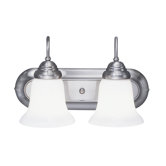 Eloquence  Vanity Light in Brushed Nickel