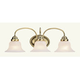 Edgemont  Vanity Light in Antique Brass