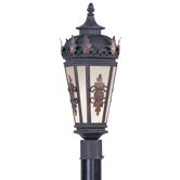 Berkshire  Outdoor Post Lantern in Bronze
