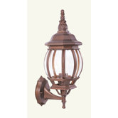Frontenac  Outdoor Wall Lantern in Weathered Brick