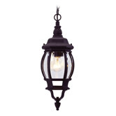 Frontenac  Outdoor Hanging Lantern in Black