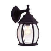 Frontenac 12"  Outdoor Wall Lantern in Black
