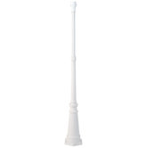 Outdoor Basics Post in White