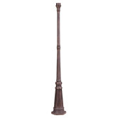 Outdoor Basics Post in Imperial bronze