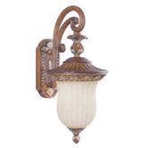 Savannah 25"  Outdoor Wall Lantern in Venetian Patina