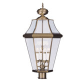 Georgetown Four Light Outdoor Post Head