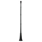 Outdoor Cast Aluminum Fluted Post