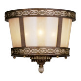 Seville 3 Light Flush Mount
