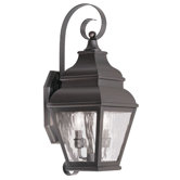 Exeter 2 Light Outdoor Wall Lantern