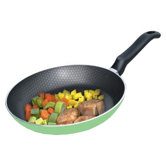 28cm Colourline Bratpfanne "Very Titan" aus Aluminium in Lemon Green