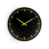 Ultra Flat Wall Clock Swiss Station
