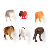 Animal Butt Magnets (Set of 6)