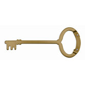 Antique Key Carabiner Key Ring