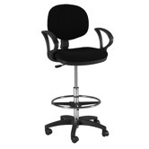 Height Adjustable Drafting Seating with Footring