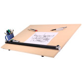 Pro Draft PEB Wood Grain Drawing Table Kit