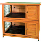 Premium Double Decker Small Animal Hutch