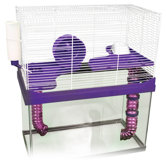 High Rise Small Animal Cage - 10 Gallon