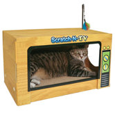 Scratch-N-Television Cat Scratcher