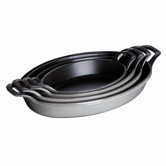 Oval 0.75 qt. Roasting Dish in Graphite