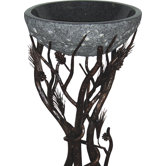 Pine Iron Sink Pedestal