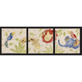 Animal Tracks 3 Piece Wall Art