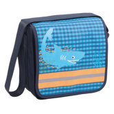 Mini Messenger Bag in Shark