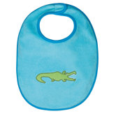 Medium Bib Set in Crocodile / Shark