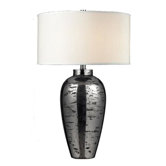 Mineral Spring One Light Table Lamp in Isaba Silver