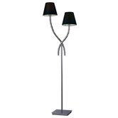 Trump Home Park Avenue Floor Lamp in Chrome