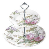 Victoria and Albert Museum Brompton Rose Cake Plate