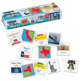 50 States Wall Pocket Chart Card Set
