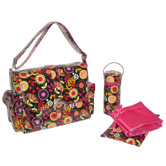 Laminated Buckle Diaper Bag