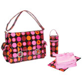 Coated Double Buckle Diaper Bag