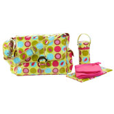 Laminated Buckle Diaper Bag