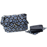 Coated Midi Buckle Diaper Bag