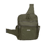 Crinkle Nylon Messenger Bagg