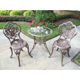 Butterfly 3 Piece Bistro Set