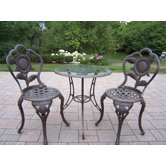 Sunflower 3 Piece Bistro Set