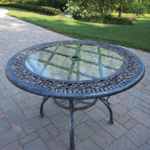 Mississippi Glass Top Dining Table