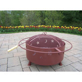 Star and Moon Fire Pit